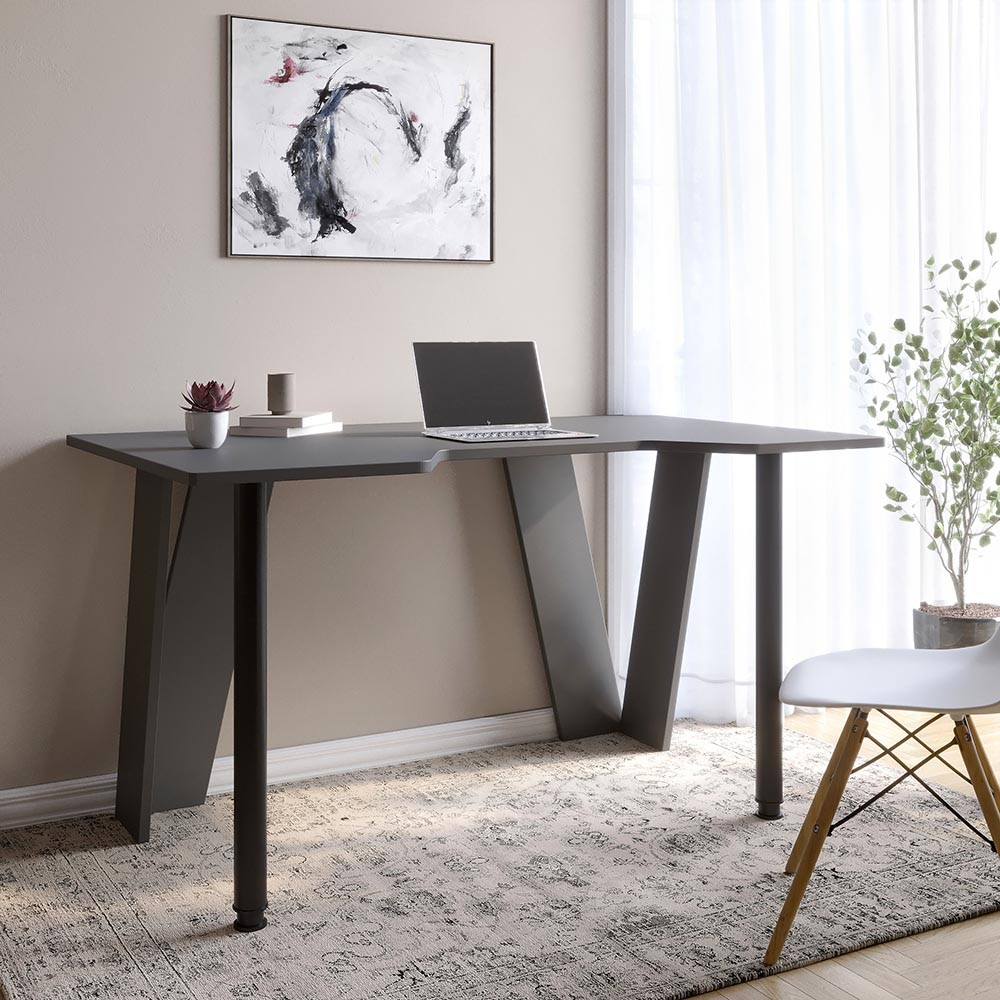 Компьютерный стол LION- Квест Антрацит(LION-041161)