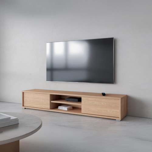 Тумба под телевизор навесная Helvetia FRIDA 24DOMT40 (дуб промасленный)