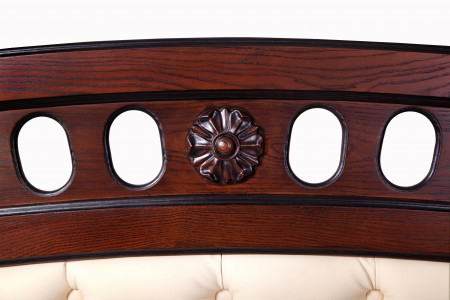 Кровать деревянная с патиной BIO- Элит Фелиция 