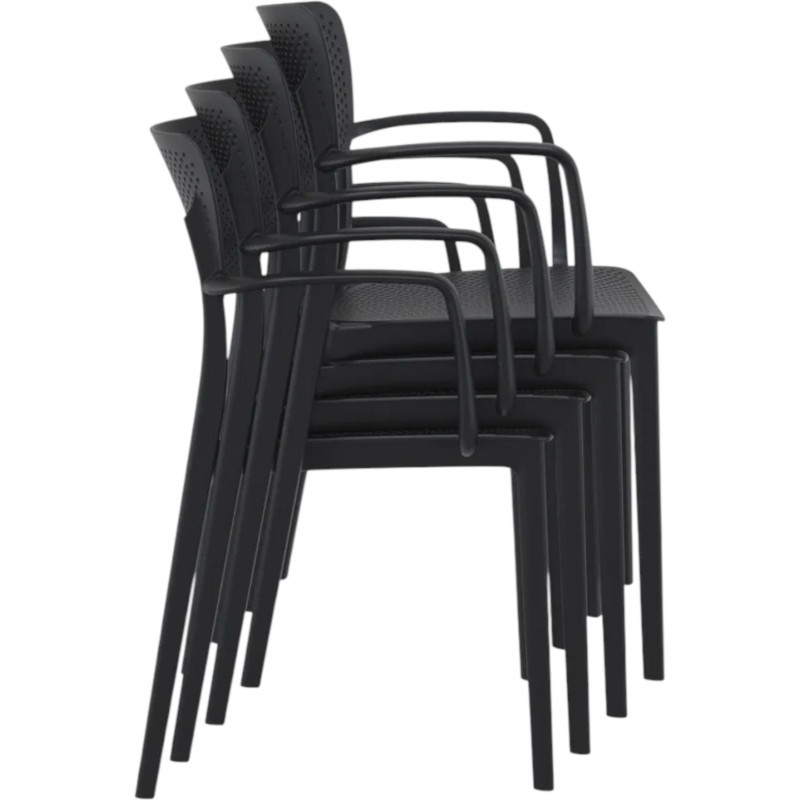 Стул уличный Siesta Loft (черный)