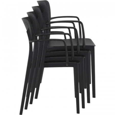 Стул уличный Siesta Loft (черный)