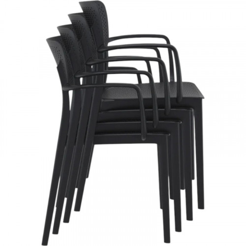Стул уличный Siesta Loft (черный)