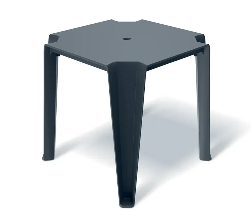 Стол квадратный уличный VLL- FERNE Lottie (антрацит, серый)