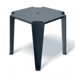 Стол квадратный уличный VLL- FERNE Lottie (антрацит, серый)