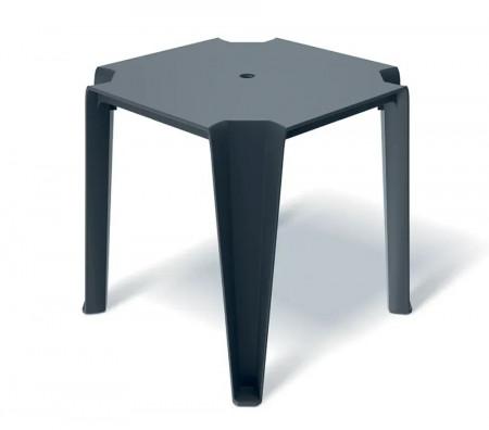 Стол квадратный уличный VLL- FERNE Lottie (антрацит, серый)
