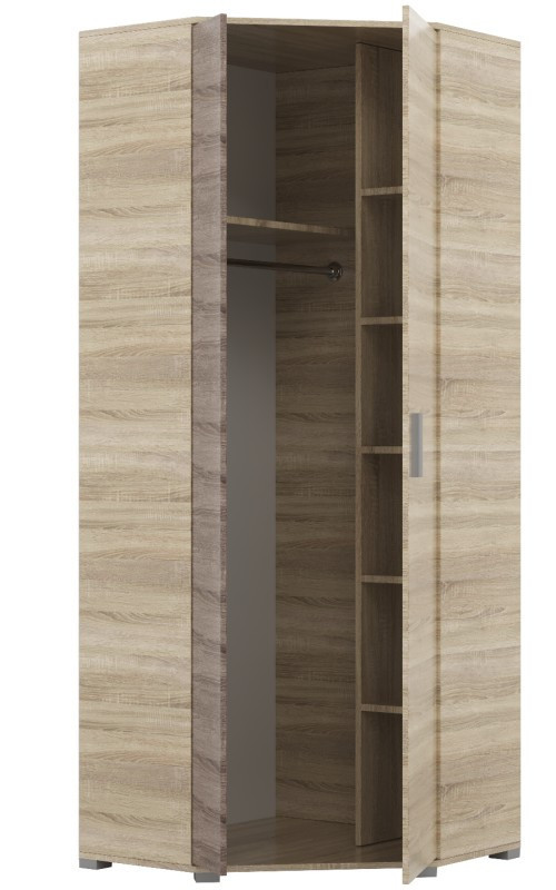 Спальня (модульная) EVR- Бриз-1 дуб Сонома + фасад трюфель