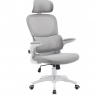 Компьютерное кресло поворотное INI- OWEN  серый/белый  