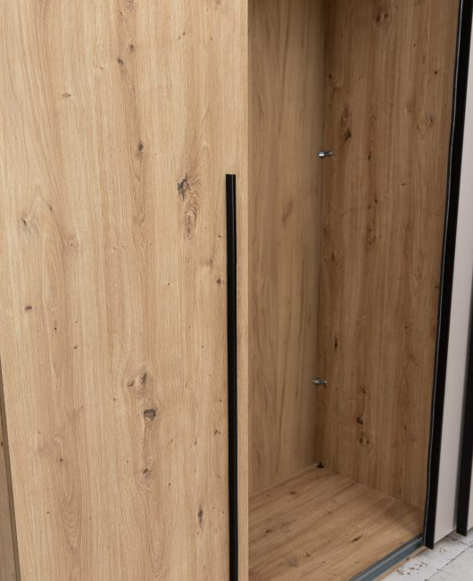 Шкаф - купе MRK- TEDDY 3,15х2,2 м Дуб Артизан/ Кашемир