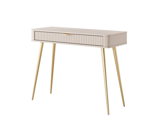 Туалетный столик Perfect Home- Ланте/Lante беж /золото 