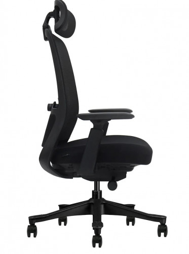 Крісло для оператора LUX- V3-BH BLACK ергономічне