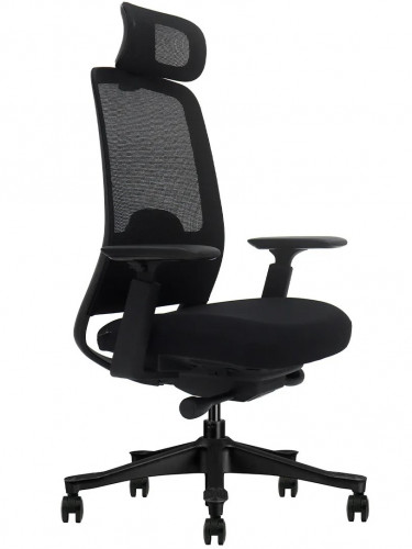 Крісло для оператора LUX- V3-BH BLACK ергономічне