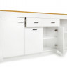 Комод EMB- Лемберг W1900 (White, Oak craft)