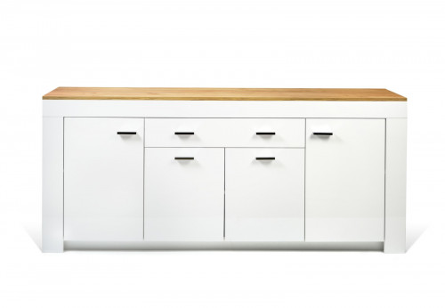 Комод EMB- Лемберг W1900 (White, Oak craft)