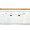 Комод EMB- Лемберг W1900 (White, Oak craft)