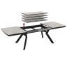 Стол раздвижной Avn- ROBAT 160-360x100 Lagina Glossy