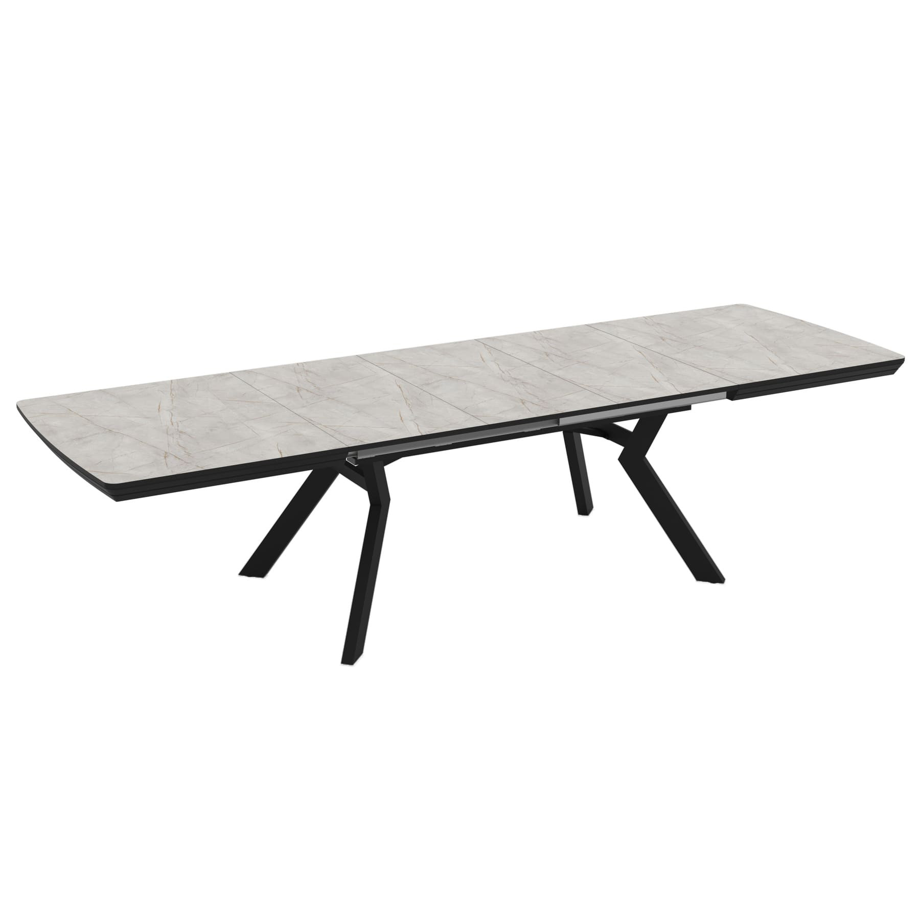 Стол раздвижной Avn- ROBAT 160-360x100 Lagina Glossy