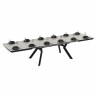 Стол раздвижной Avn- ROBAT 160-360x100 Lagina Glossy