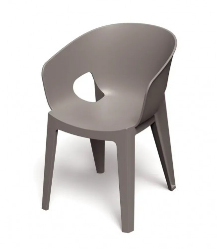 Кресло уличное обеденное VLL- FERNE Premo (кремовый, коричневый, мятный)