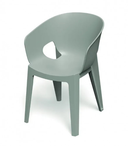 Кресло уличное обеденное VLL- FERNE Premo (кремовый, коричневый, мятный)