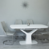 Стол обеденный модерн EVRO- Utah Т7083 белый сатин