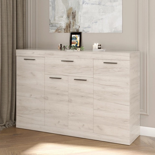 Большой комод EVR- Соната-7 крафт белый