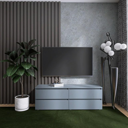 Тумба под телевизор EVR- Лайт ЛТВ-1400 графит