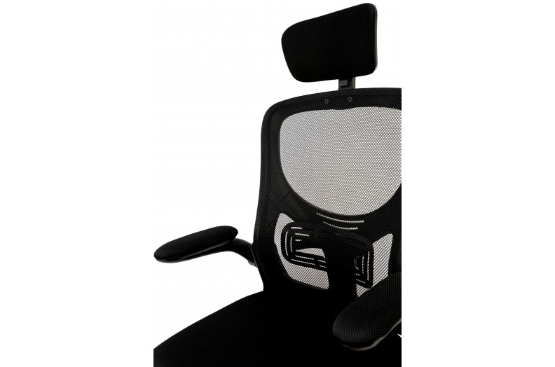 Стул компьютерный BIO- Тонус (черный/черный)  