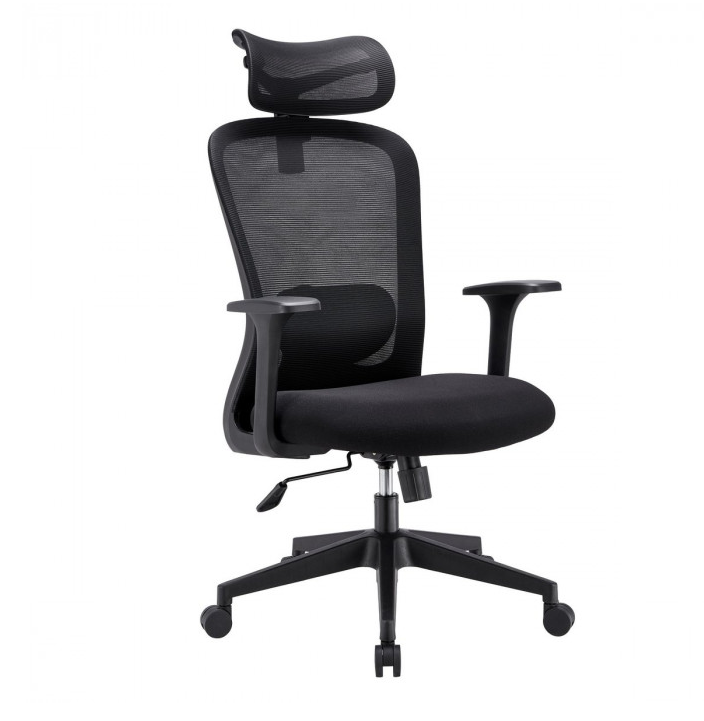 Компьютерное кресло поворотное INI- JACOB в черном цвете    