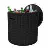 Стол - бар ECO- COOL STOOL коричневый, антрацит