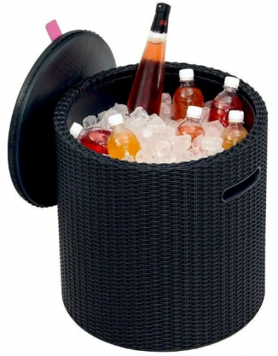 Стол - бар ECO- COOL STOOL коричневый, антрацит