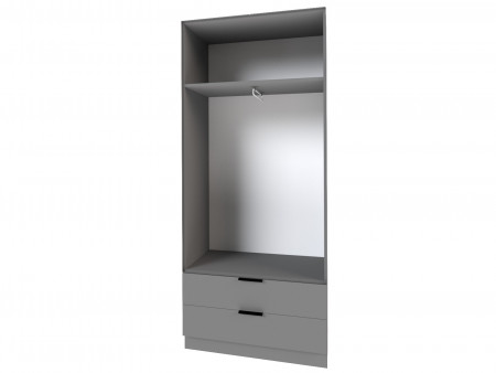 Шкаф на 2 шухляды и 2 двери ViA- Сити С-7