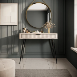 Туалетный столик Perfect Home- Ланте/Lante бежевый/черный