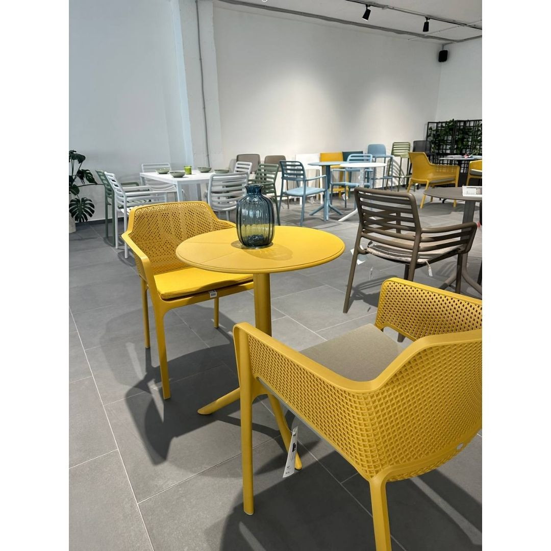 Комплект Nardi Outdoor стол SPRITZ 60 см + 2 кресла Net (желтый)