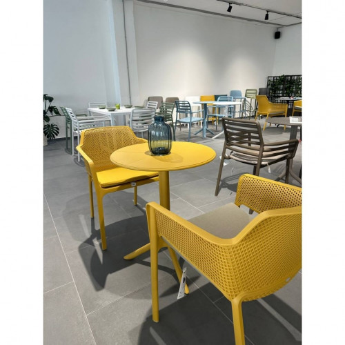 Комплект Nardi Outdoor стол SPRITZ 60 см + 2 кресла Net (желтый)