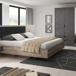 Спальня Perfect Home Арден / Arden A Дуб санд гранж/матера
