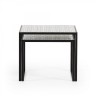 Фото №2 - Набор из 2-х кофейных столов LFF- TROPICA (металл черный, МДФ черно-белый)