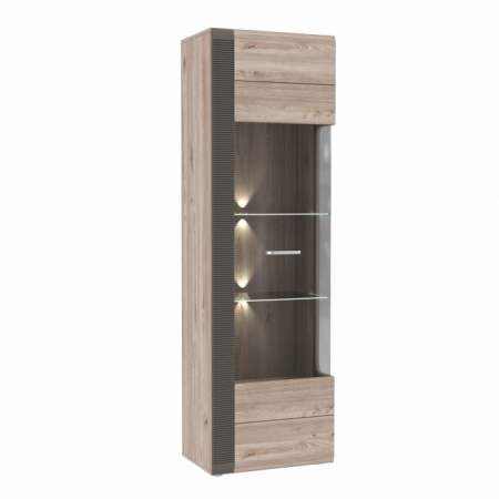 Витрина 1D левая Forte LOCARNO LCRV711L