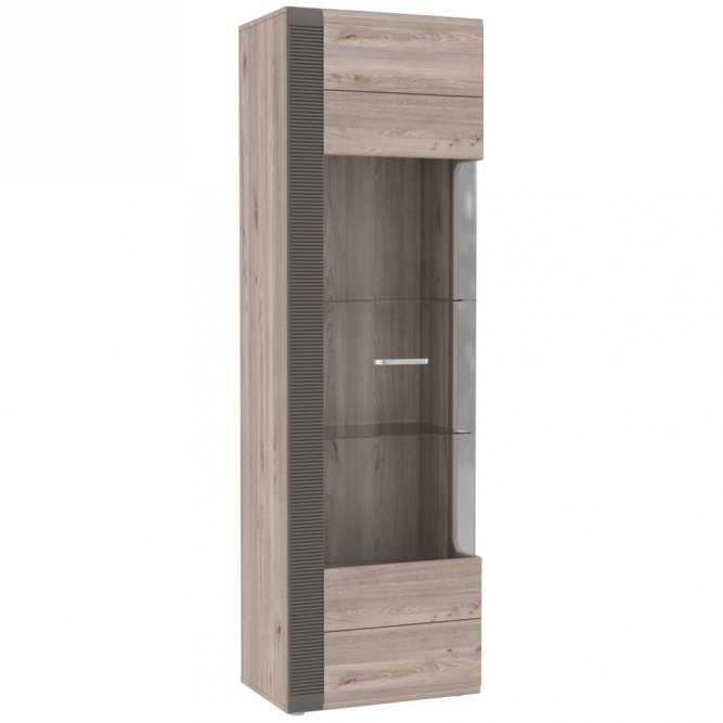 Витрина 1D левая Forte LOCARNO LCRV711L