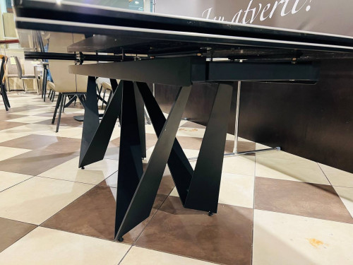 Стол керамический раздвижной Avn- ROMA 200-300x100 Ceramic Grey