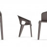 Кресло уличное обеденное VLL- FERNE Premo (антрацит, серый)