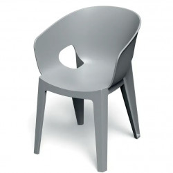 Кресло уличное обеденное VLL- FERNE Premo (антрацит, серый)