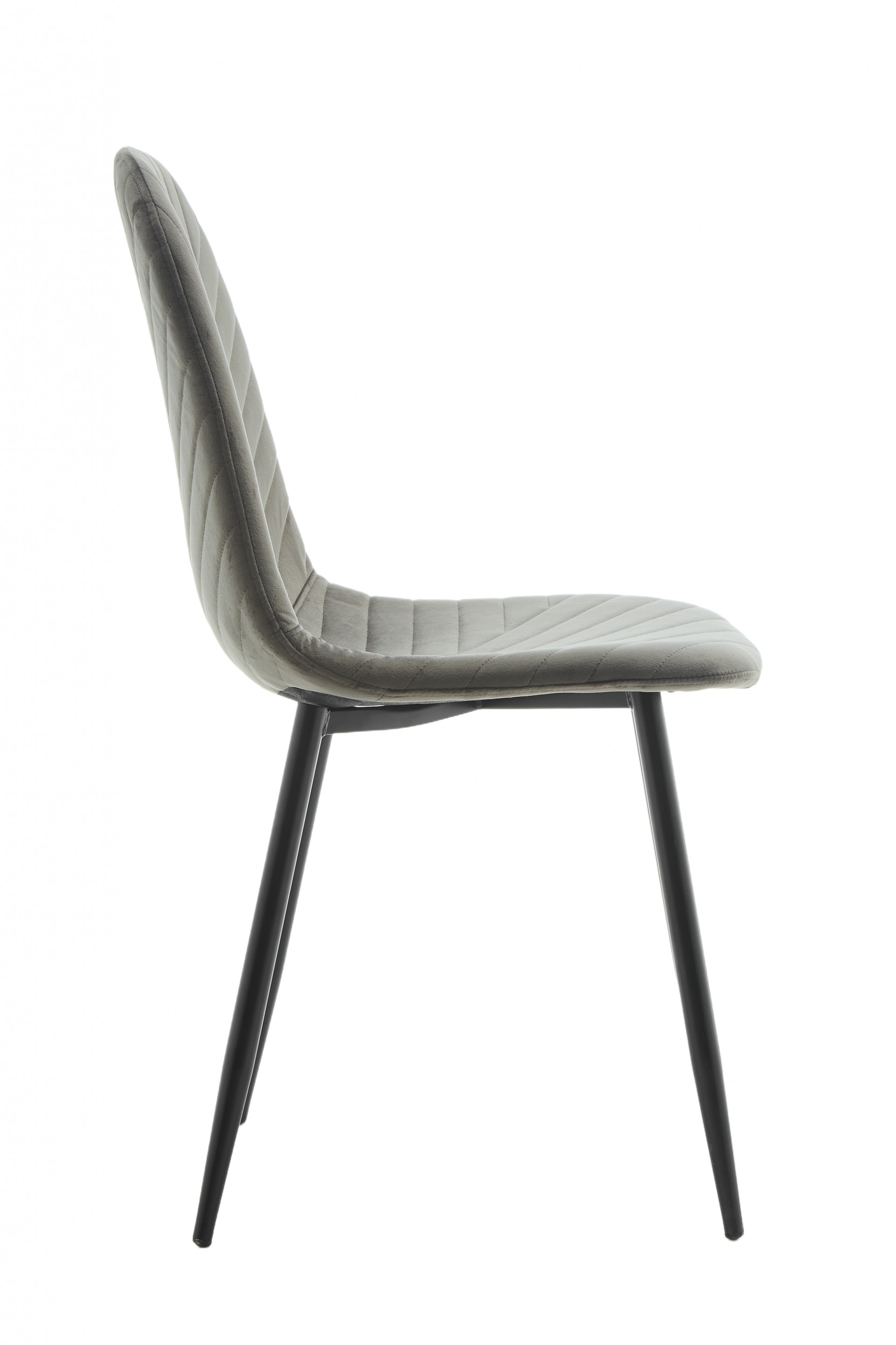 Стул обеденный BIO- Grace Ярис (велюр графитовый) 