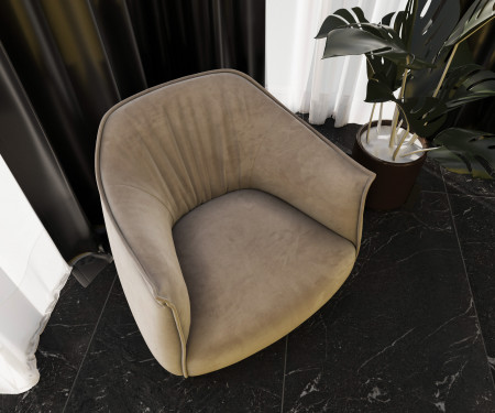 Дизайнерское кресло Mil- Nau 82х80х73см