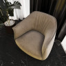 Дизайнерское кресло Mil- Nau 82х80х73см,Бежевый