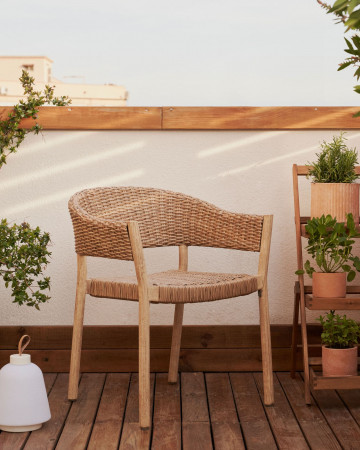 Стул уличный Kave Home POLA J0600050FN46 (коричневый)