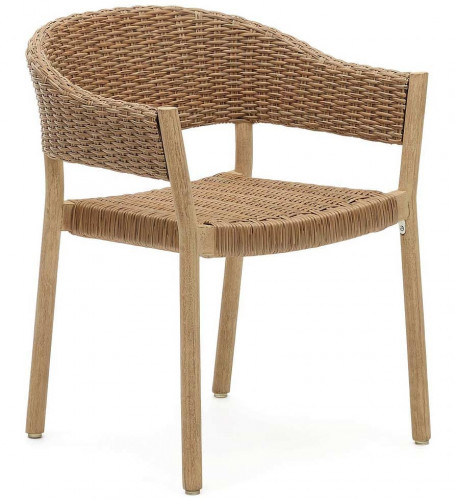Стул уличный Kave Home POLA J0600050FN46 (коричневый)