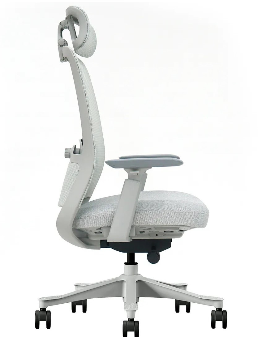 Крісло для оператора LUX- V3-GH WHITE ергономічне