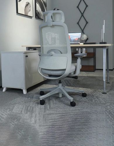 Крісло для оператора LUX- V3-GH WHITE ергономічне