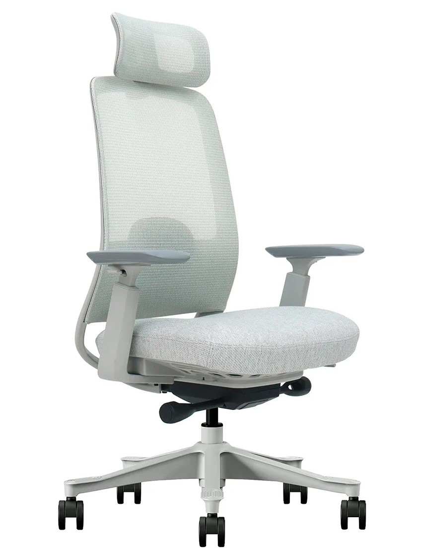 Крісло для оператора LUX- V3-GH WHITE ергономічне