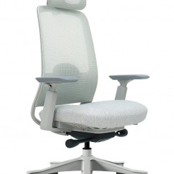 Крісло для оператора LUX- V3-GH WHITE ергономічне